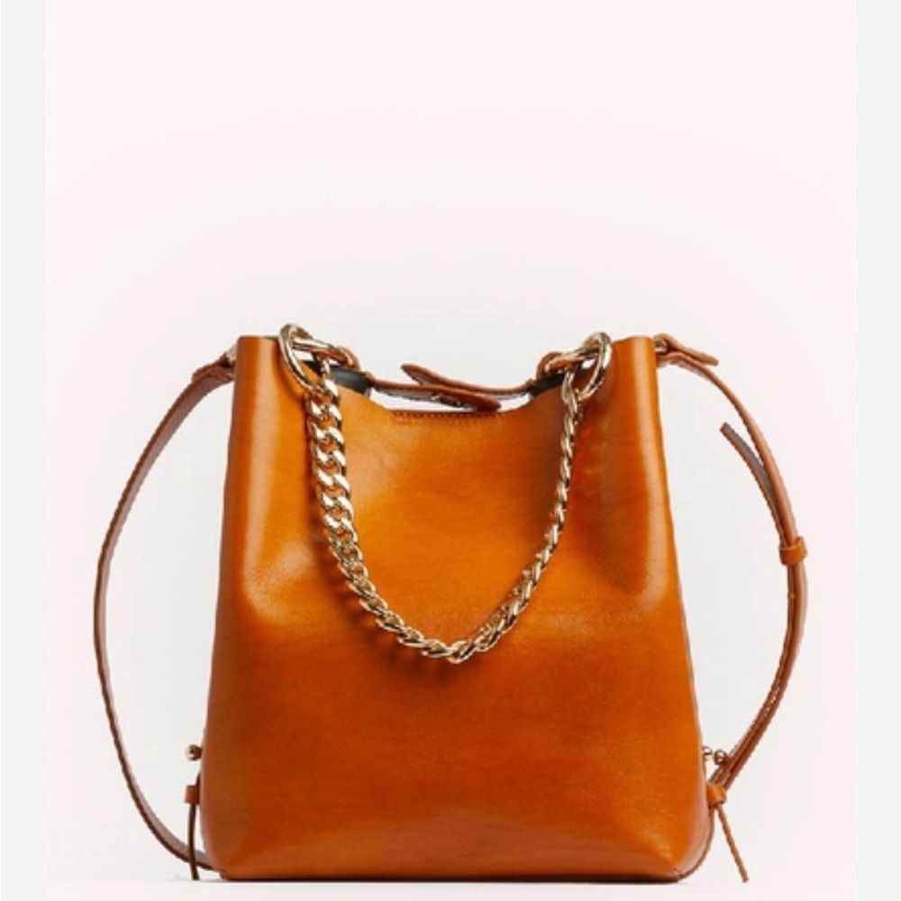 COPY - Rebecca Minkoff - Kate Medium Convertible Bucket Bag - Brown